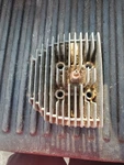 Kawasaki A7 350CC Avenger 1966-71 Engine Cylinder Head UKB272-1101A. Fixed Price $40.00.