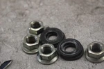 Cylinder Head Open Nut & Washer (8) 08316-10103 091060-10060 1996 Suzuki Katana. Fixed Price $10.00.