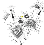 New Oem Brp Can-am Spyder Intake Flange 420267151. Fixed Price $43.99.