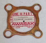 11004-023 Kawasaki Cylinder Head Gasket D=540 For A1SS A7SS 1966-1971. Fixed Price $12.83.