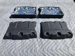 Harley Twin Cam Rocker Box Set 1999-2017 Freshly Wrinkle Black Powder Coated. Fixed Price $265.00.
