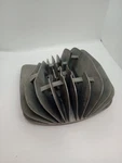 Cylinder Head 1974 Rickman Zundapp 125, 285-02-163. Fixed Price $125.00.