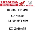 Honda Genuine Cylinder 12100-MY6-670 New. Fixed Price $398.36.