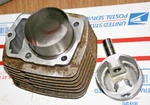 1986 Honda XR200 Oem Cylinder Barrel W/piston 66MM Rings Pin Only Clips. Fixed Price $188.37.