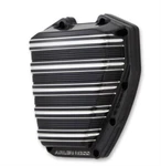 Arlen Ness 10 Gauge Harley Twin Cam Cover Black W/ Machined Accents 03-963. Fixed Price $216.00.