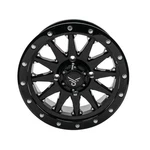 Quadboss Wagon Wheel 14X7, 4/137, 5+2, Black/milled RT-GW106147137BMIB. Fixed Price $197.99.
