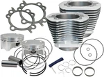 S&s Cycle 910-0650 4" Big Bore Bolt-in Sidewinder Cylinder Kit 110" Silv. Fixed Price $1386.86.