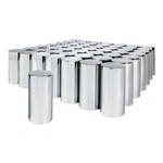 (60) 33MM X 1/4" Chrome Plastic Cylinder Nut Cover Thread-on United Pacific. Fixed Price $102.99.