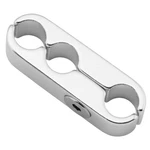 Bikemaster Cable Clamps Silver 3-LINE YC-5124-1 Slv. Fixed Price $22.82.