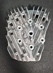 Suzuki Cylinder Head Angle Fins Oem #11111-30700 Fits Earlt 80'S Model (38 59A). Fixed Price $85.00.