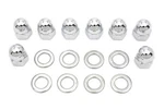 Colony 7017-16 Chrome Cylinder Base Acorn Nut And Washer. Fixed Price $42.99.