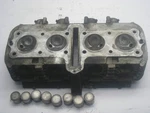 1979 Suzuki Engine Cylinder Head With Valve Caps. Fixed Price $124.76.