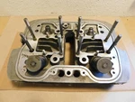 Cylinder Head, Exhaust Valves 1973 1974 Yamaha TX750, Very Good Condition. Fixed Price $49.95.