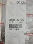 New Genuine Honda 90001-HM3-670 Bolt Flange 6X135 ATC110 Sportrax TRX300 83-09. Fixed Price $25.80.