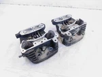 1991-2003 Harley Davidson Sportster Xlh 1200 Black Cylinder Heads W/ Valves. Fixed Price $735.95.