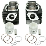 New Yamaha Rd 350CC Lh/rh Cylinders Pistons Complete Kit 1973 1974 1975. Fixed Price $369.00.
