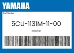 Yamaha Genuine Cover 5CU-1131M-11-00. Fixed Price $91.45.