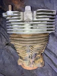 Oem Harley Davidson 74" Shovelhead Rear Cylinder Vintage. Fixed Price $300.00.