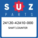 24120-42A10-000 Suzuki Shaft,counter 2412042A10000, New Genuine Oem Part. Fixed Price $116.77.