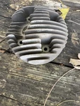 Vintage 1954 Harley 16652-53 Hummer St 125 Cylinder Head Nice 1D. Fixed Price $125.00.