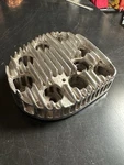 1952-55 Harley Model K Oem Front Cylinder Head 16682-52 Chrome. Fixed Price $300.00.