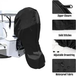 Boat Full Outboard Motor Engine Cover For Evinrude Johnson 20 25 30 Hp Black. Fixed Price $29.99.
