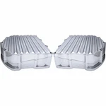 Covingtons C1282-C Rocker Box Valve Covers Finned Chrome Twin Cam. Fixed Price $1026.86.