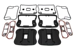 Top Rocker Box Cover And D-ring Kit Black For Harley-davidson. Fixed Price $328.99.