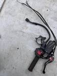 2005 Honda CBR600RR, Front Handle Bar With Brake Master Cylinder. Fixed Price $100.00.