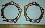 One Pair New Copper Gaskets Harley-davidson Panhead #16770-48. Fixed Price $14.95.