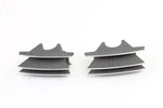 Harley M8 Flh Finned Spark Plug Cover Set Granite 2017 Up V-twin 42-1170 Q4. Fixed Price $67.45.