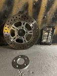 Harley Evo Twin Cam Tc Fl Fx Xl 11.5 Rc Comp Spoke Billet Rear Brake Rotor. Fixed Price $99.95.