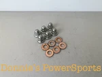 Yamaha YZ125 YZ250 07-26 Cylinder Head Nut Washer 90176-08005-00 90201-080L8-00. Fixed Price $18.00.