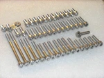 Triumph Legend Thunderbird Adventurer 885 Engine Covers Stainless Allen Bolt Kit. Fixed Price $24.07.