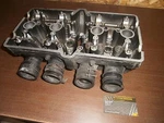 87 Kawasaki Ninja ZX750R Genuine Engine Cylinder Valve Head Assembly. Fixed Price $199.00.