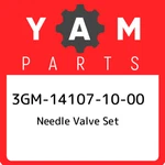 3GM-14107-10-00 Yamaha Needle Valve Set 3GM141071000, New Genuine Oem Part. Fixed Price $116.32.