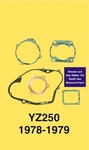 Yamaha IT250 1978 - 1980 Engine Gaskets Set New!. Fixed Price $50.00.