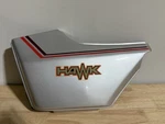 1981 Honda CB400T Hawk Left Side Cover Oem Silver 80 Panel 83700-443-6100. Fixed Price $38.00.