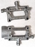 1987-1988 Honda CBR600 Hurricane Left & Right Intake Cap Camshaft Holder. Fixed Price $50.00.
