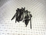 1983 82 Honda VF750S Oem Cylinder Head Bolts Complete Set Front Rear. Fixed Price $23.20.