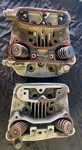 86-90 Harley Sportster Cylinder Heads 16663 16662 Used. Fixed Price $350.00.