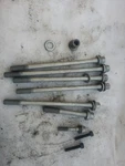 09 11 12 2016 Kawasaki Ninja EX650 Cylinder Head Bolts. Fixed Price $23.00.