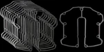 Cm Upper Rocker Cover Gasket .02 Thick 10PK Harley Davidson Road Glide 23-24. Fixed Price $111.71.