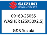 Suzuki Oem Part 09160-25055 Washer (25X50X2.5). Fixed Price $7.96.