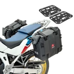 Saddlebags + Plate For Honda Africa Twin Crf 1000 Side XA32. Fixed Price $449.99.