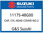 Suzuki Oem Part 11175-48G00 Cap,cyl Head Cover NO.2. Fixed Price $115.42.