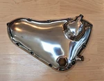 Triumph Pre Unit Timing Cover Alternator E4167 Professionally Polished. Fixed Price $315.00.