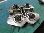 1972 Honda SL350 Complete Cylinder Head Assembly. Fixed Price $200.00.