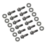 Gasket Intake Bolt Set 6080MRG; Flanged Black Oxide For Sbc, Chrysler, Amc. Fixed Price $29.58.
