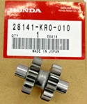 28141-KR0-010 Honda Motorcycle 1988-90 NX250 A, Ac Starter Idle Gear 12T/12T. Fixed Price $44.99.